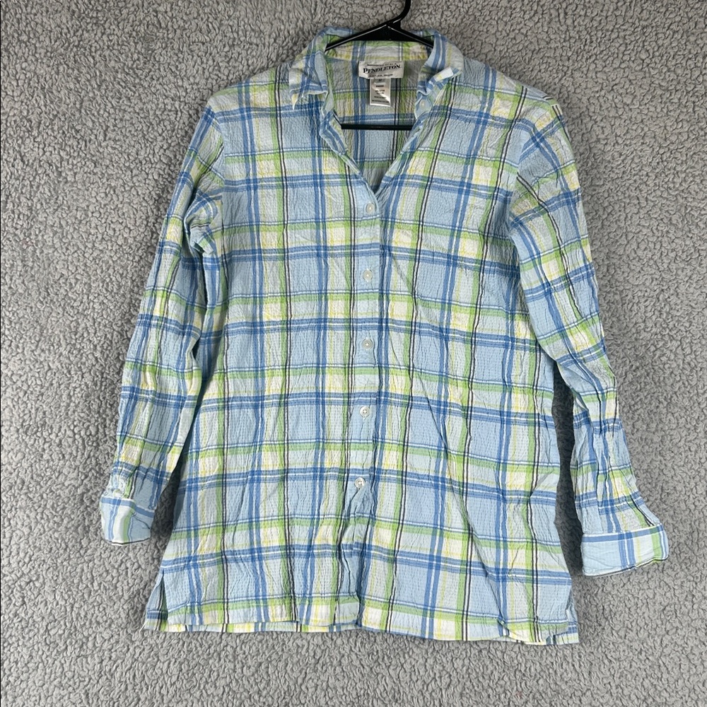 Pendleton Long Sleeve Collared Button Down Plaid … - image 3